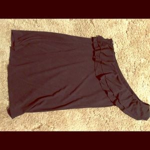 Black shirt with one sleeve